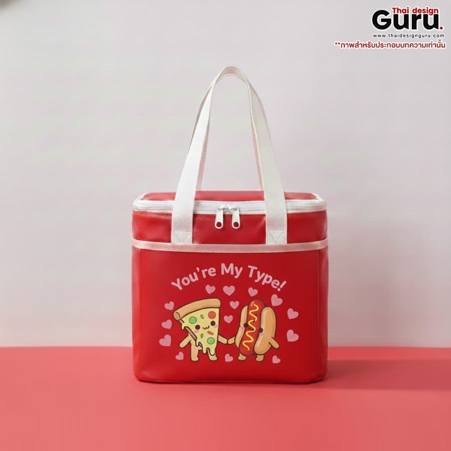 กระเป๋าหูหิ้วทรงกล่อง