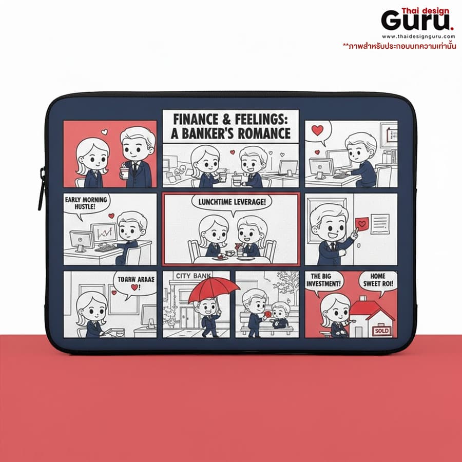 ซองผ้าซิปรูดใส่โน๊ตบุ๊ค