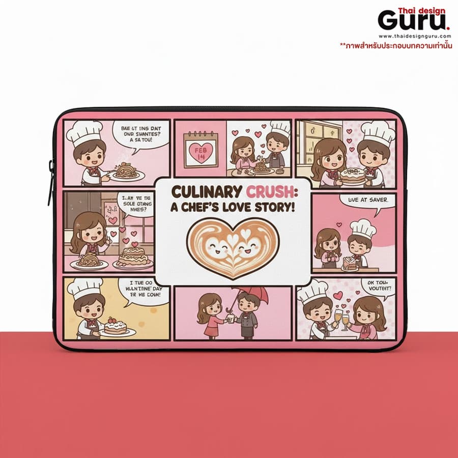 ซองผ้าซิปรูดใส่โน๊ตบุ๊ค