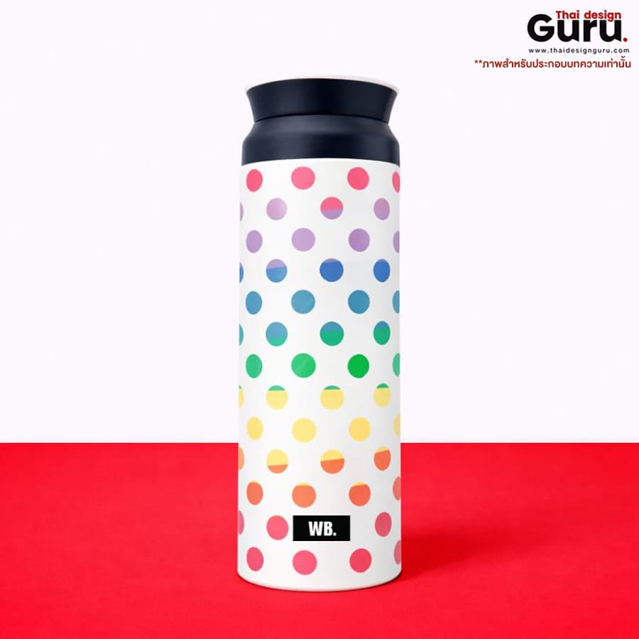 กระบอกน้ำพิมพ์ลาย