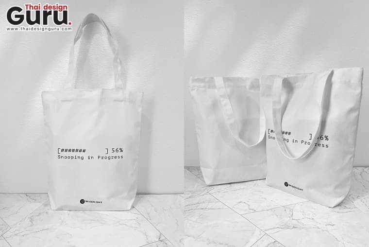 กระเป๋าหูหิ้วผ้าแคนวาส