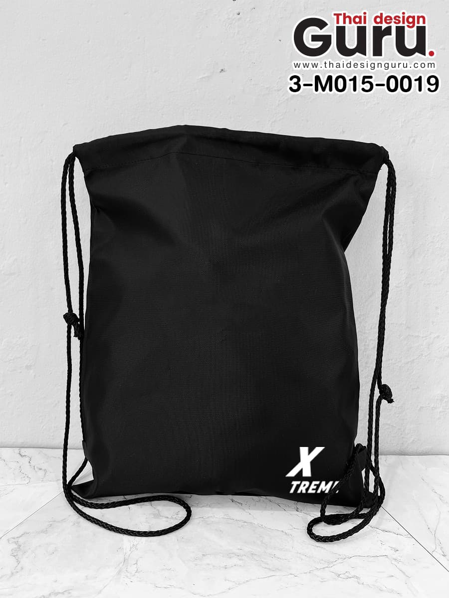 สั่งผลิตถุงผ้าหูรูดสีดำ สกรีนลาย ถุงผ้าหูรูดสีดำ สกรีนลาย