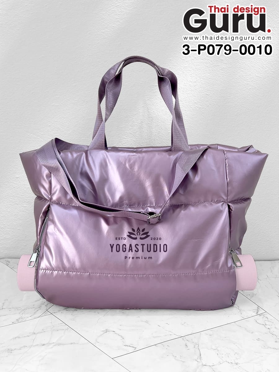 กระเป๋าผ้าหูหิ้วทรง fluffy