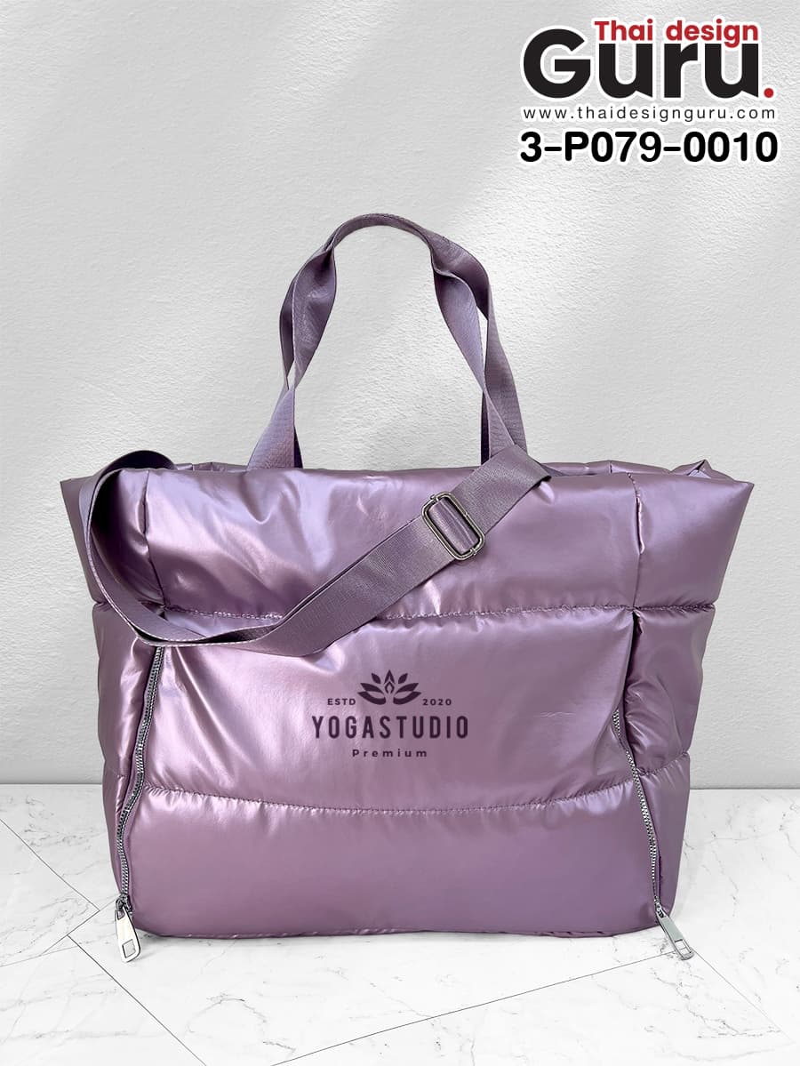 กระเป๋าผ้าหูหิ้วทรง fluffy