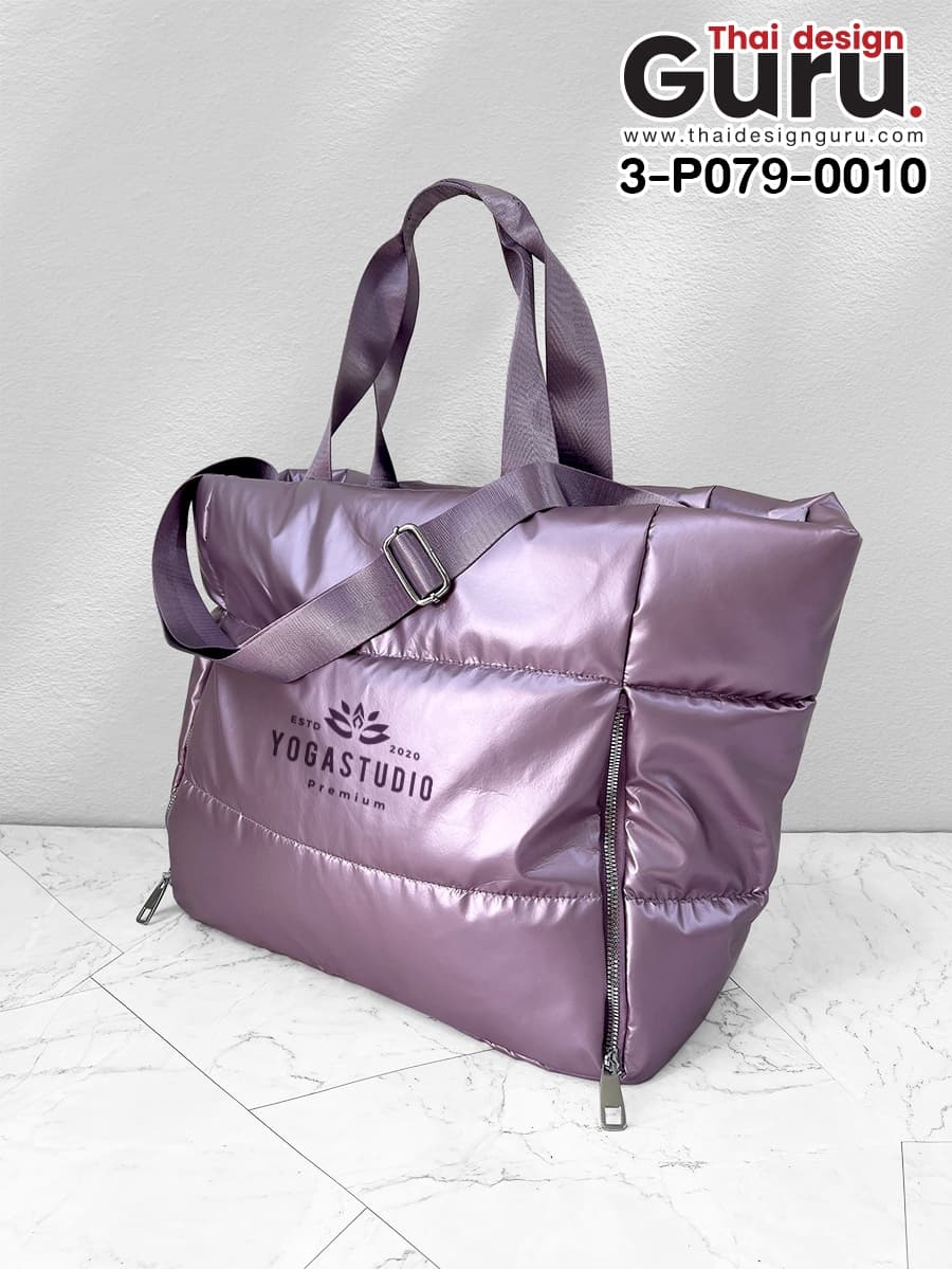 กระเป๋าผ้าหูหิ้วทรง fluffy