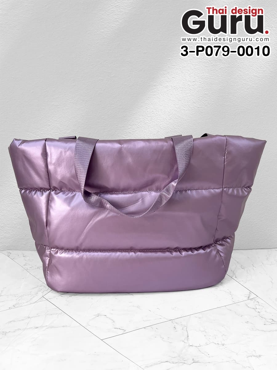 กระเป๋าผ้าหูหิ้วทรง fluffy