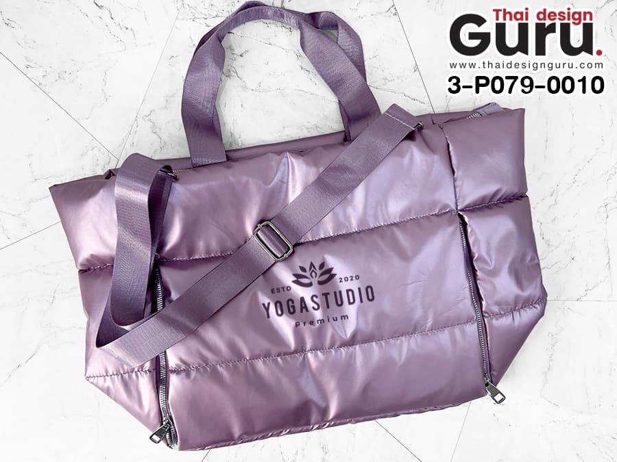 กระเป๋าผ้าหูหิ้วทรง fluffy